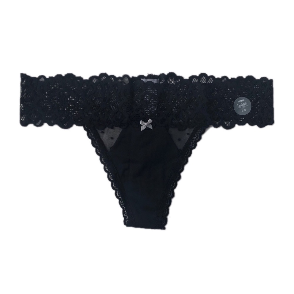 Aerie Shine Thong